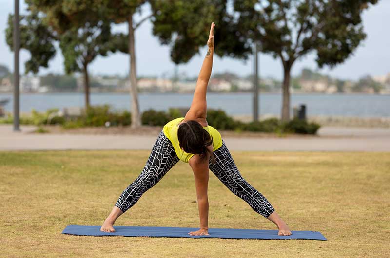 Pose of the week: Virabhadrasana II or Warrior II Pose - Ekhart Yoga