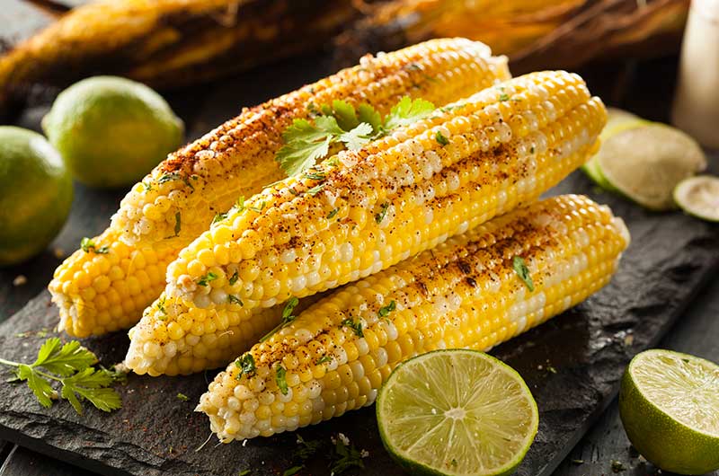 Chipotle and Lime Grilled Corn