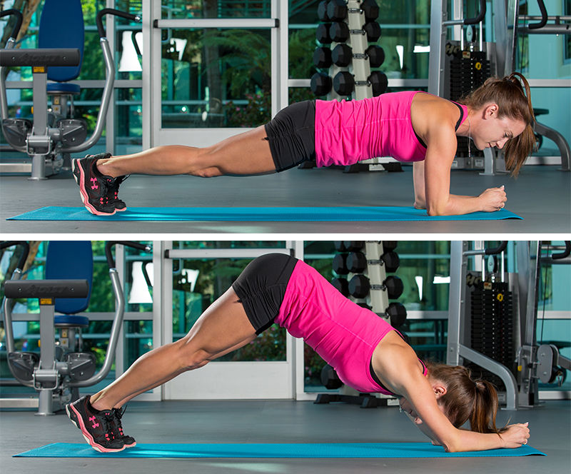 Up Up Down Down Planks