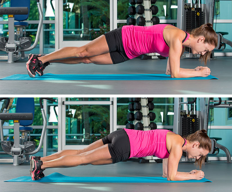 side plank hip dips