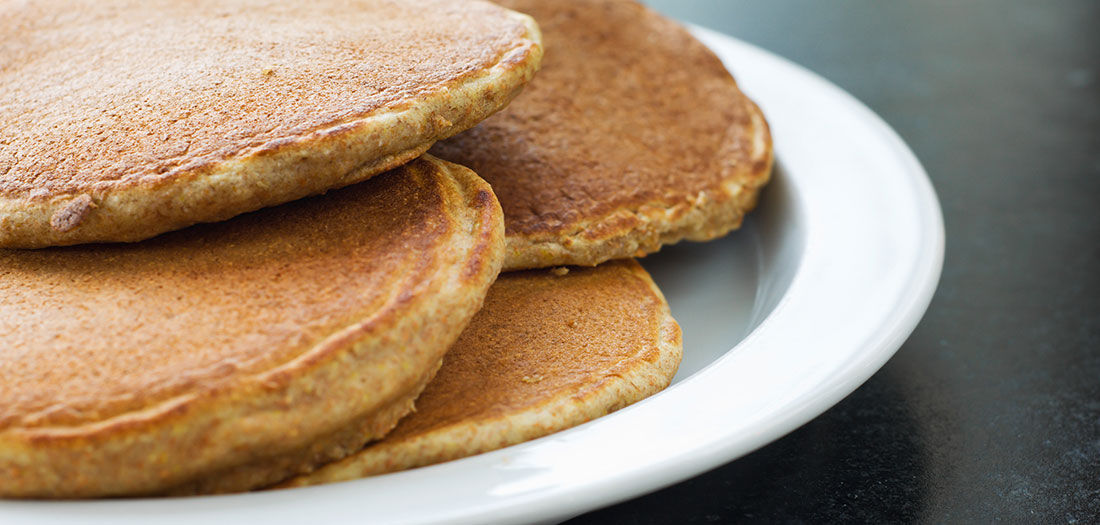 healthy whole wheat pancakes recipe