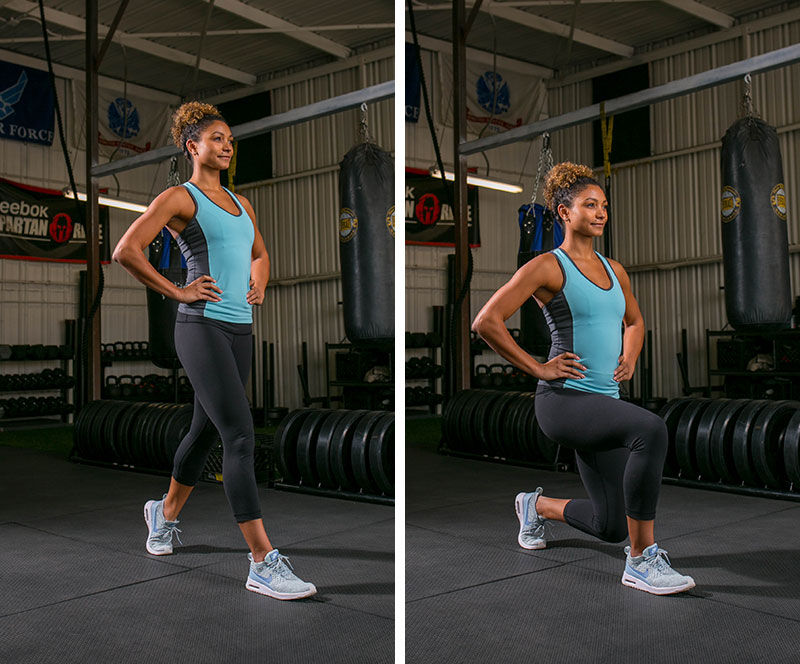 reverse lunges