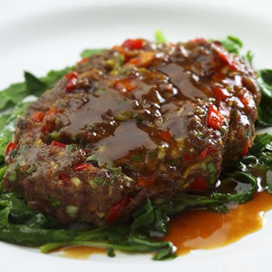 Asian "Salisbury" Steak