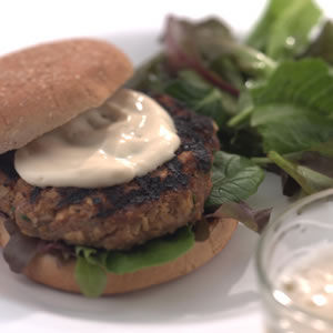 Asian Turkey Burgers