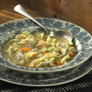 Chicken Noodle Soup with Dill