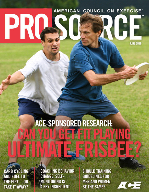 ACE - ProSource™: June 2016 - ACE-SPONSORED RESEARCH: Can You Get