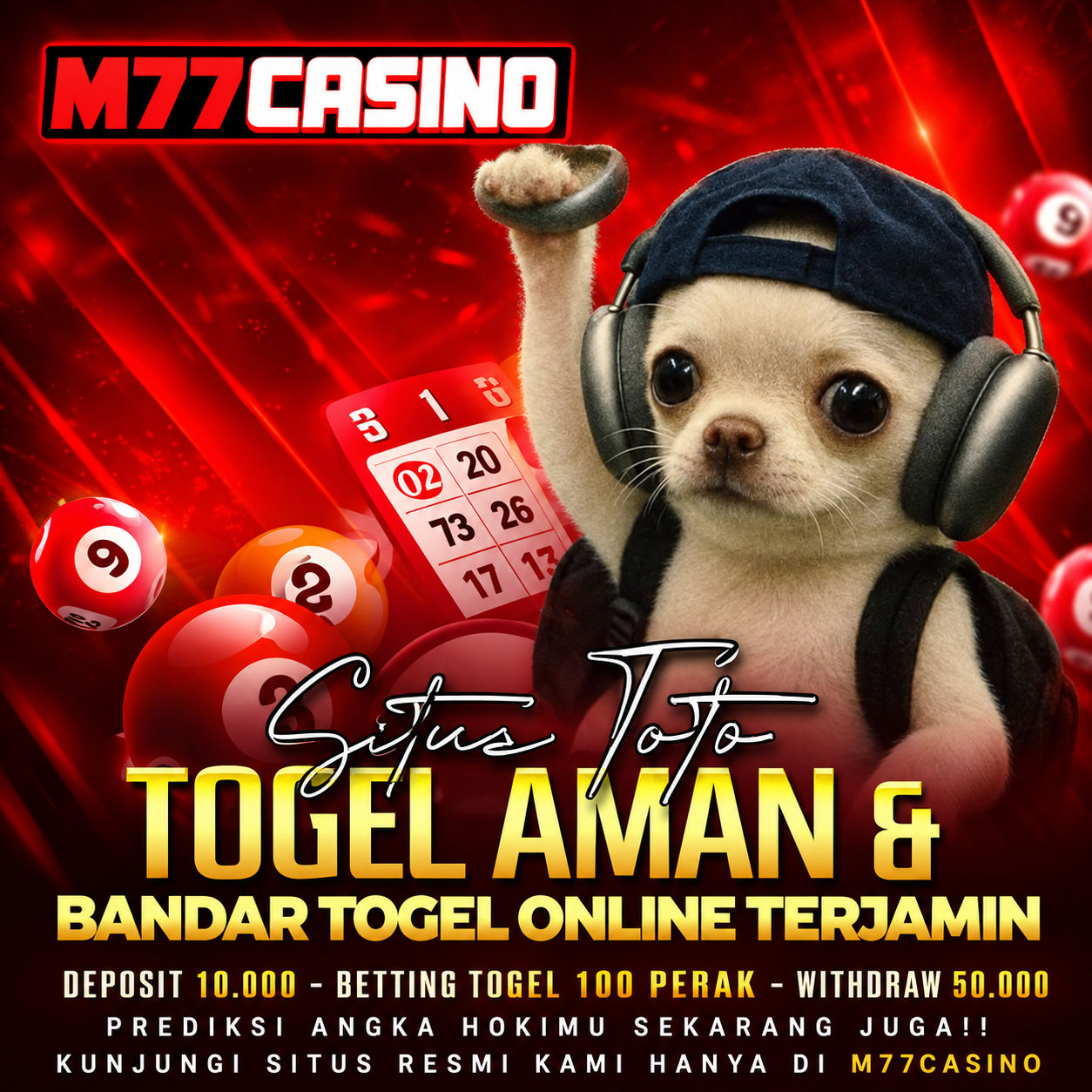M77CASINO Banner