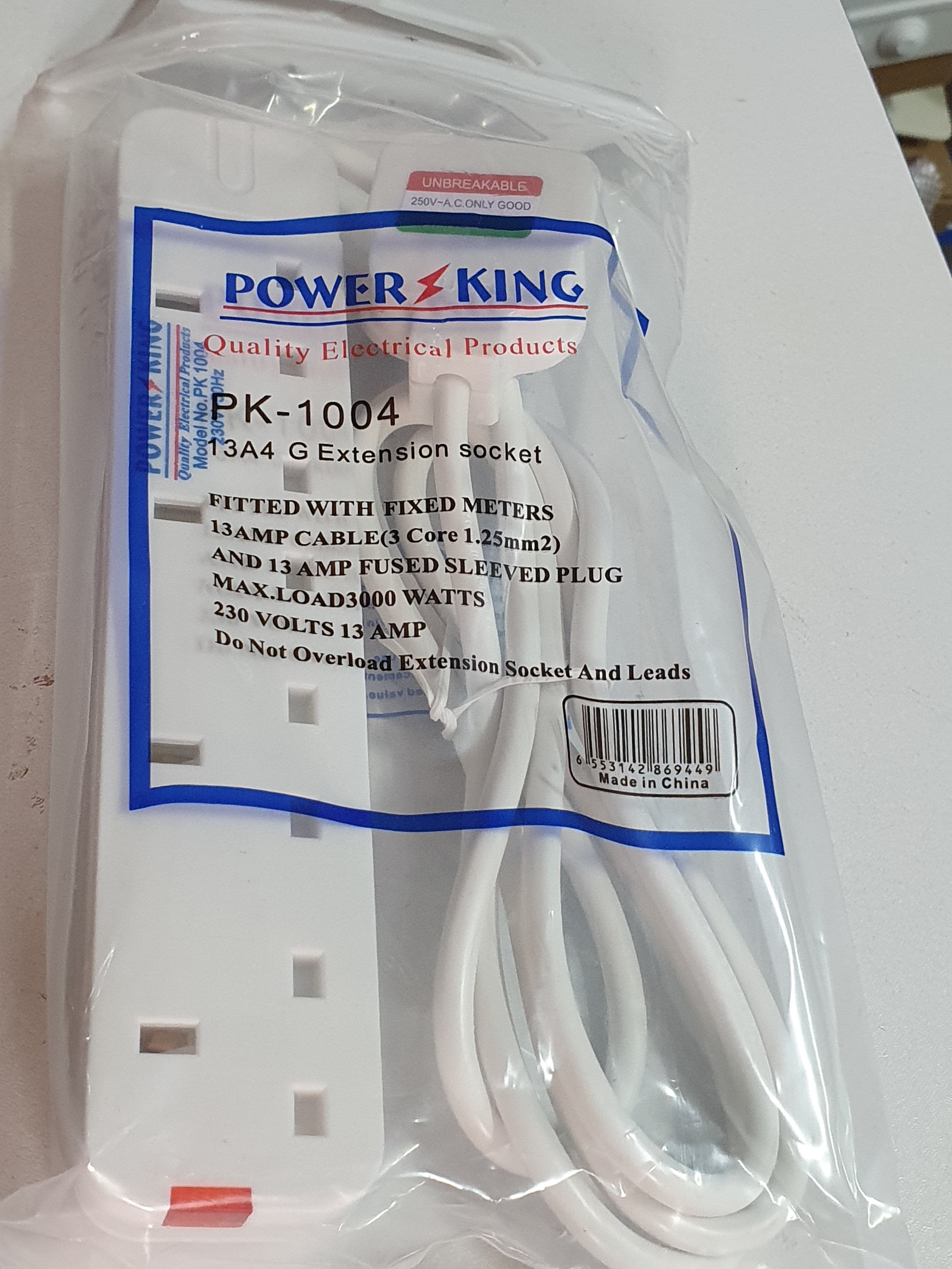 4-Way Extension Cord