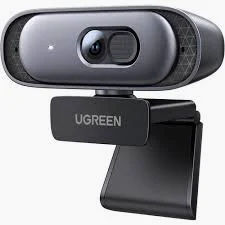 UGREEN CM778 USB 2K QHD 2560x1440, Built-in Microphone, Autofocus, USB 2.0 Plug & Play Webcam