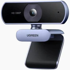 UGREEN CM831 USB 4K Ultra HD Web Camera with Microphone, Privacy Cover,Autofocus, USB A & USB C Adapter, Plug & Play