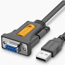 UGREEN CR104 USB to DB9 RS-232 female Adapter Cable 1.5m
