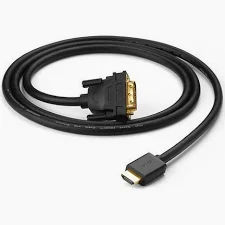UGREEN HD106 HDMI to DVI 2K Cable Male to Male 2m-Black image