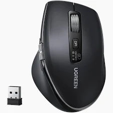 UGREEN M751 Thumb Wheel & Side Scrolling Multi-Mode Wireless Bluetooth Mouse Wireless