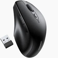 UGREEN MU101 Ergonomic Contoured-Shape (With Long Life Battery) Design Wireless Mouse