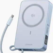 UGREEN MagFlow 10000mAh Magnetic Wireless Power Bank (20W)