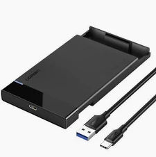 UGREEN US221 2.5 Inch SATA 6Gbps Type C Hard Drive Enclosure