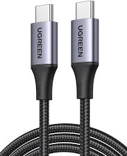 UGREEN US535 240W USB-C to USB-C, 480MBs,  PD Fast Charging Cable 5A Max Space Gray 1m