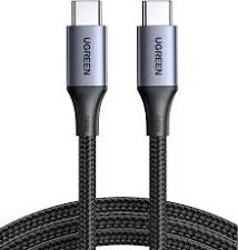 UGREEN US535 240W USB-C to USB-C, 480MBs,  PD Fast Charging Cable 5A Max Space Gray 2m