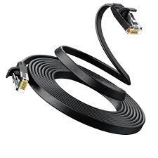 UGREEN NW102 Cat 6 U/UTP Lan Flat Cable 10m Black