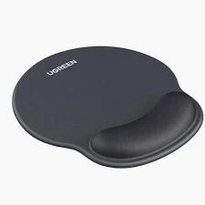 UGREEN LP668 Ergonomic Mouse Pad(with Wrist Support)-Stray Night Black - Size: 220*245*5 mm