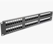 24-Port Cat6 UTP Patch Panel