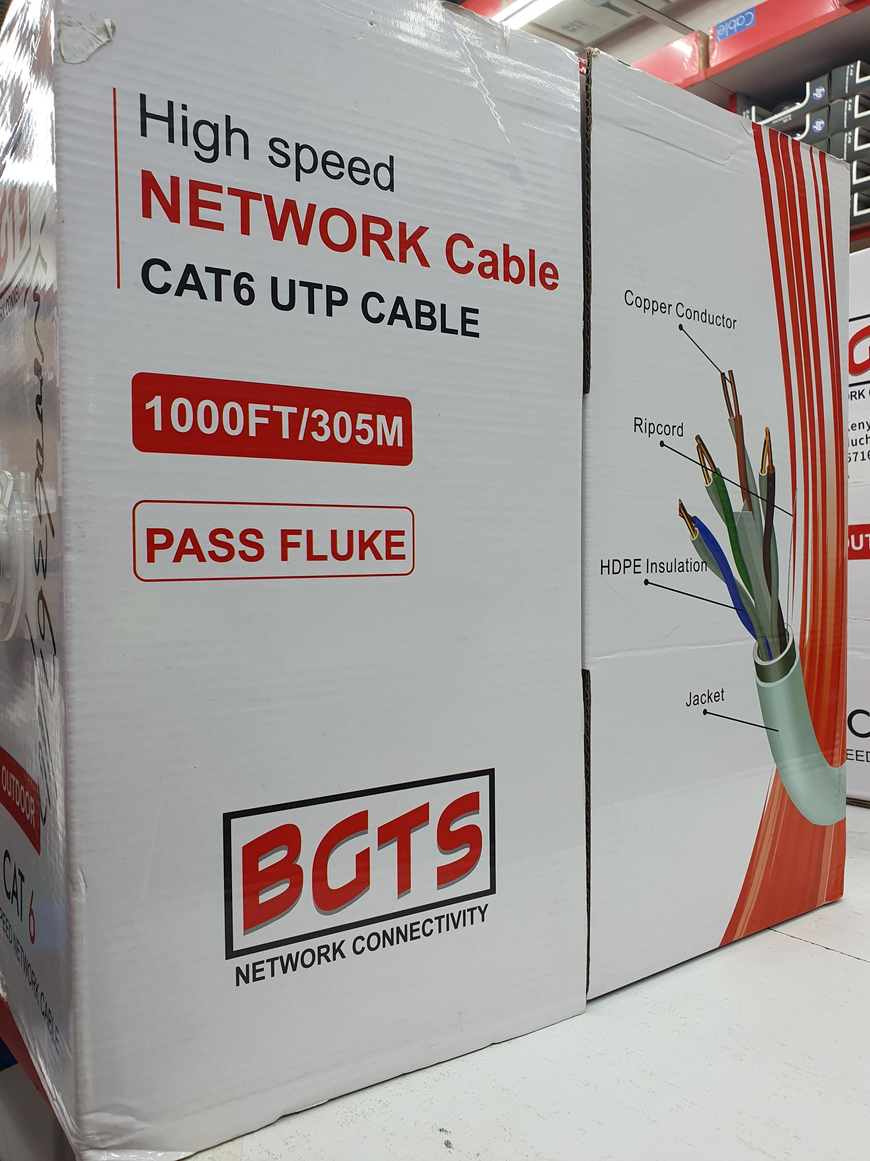 BGTS Cat 6 Outdoor Network Cable