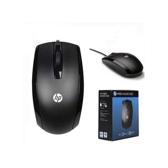 HP X500 Wired Optical Mouse image