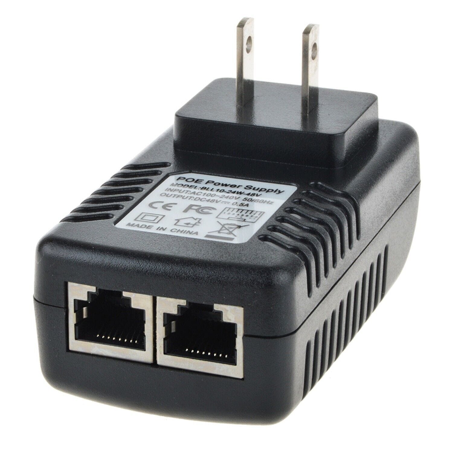 PoE Adapter 48V 0.5A – 802.3af PoE Injector image