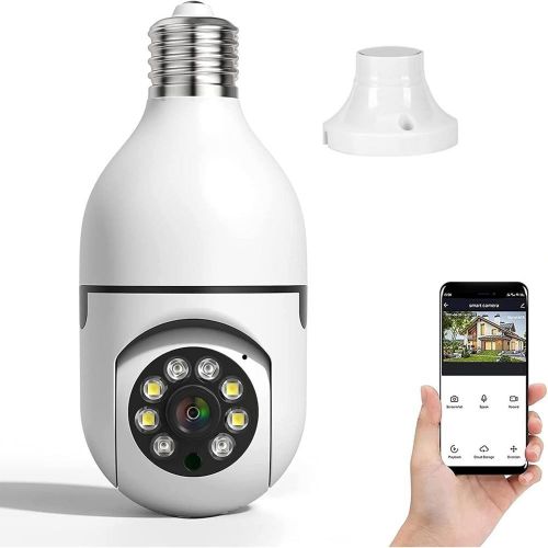 Panorama Bulb CCTV Camera (E27, 360°)