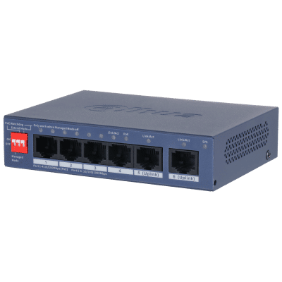 DH-CS4006-4ET2GT-36 — DAHUACS4006-4ET2GT-36 6-Port Cloud Managed Desktop Switch with 4-Port