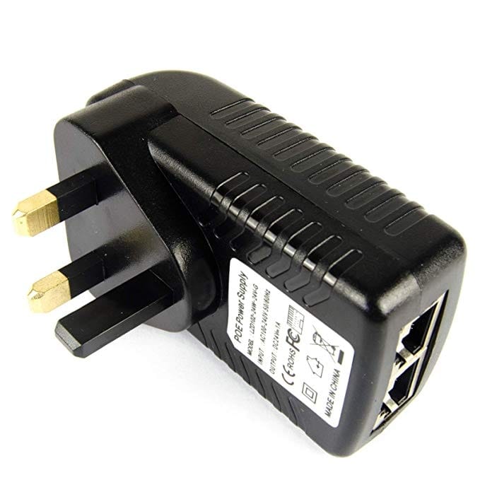 24V 1A PoE Adapter – 24W Power over Ethernet