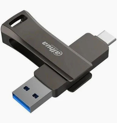 Dahua 64GB Dual USB-A & USB-C Metal Flash Drive image
