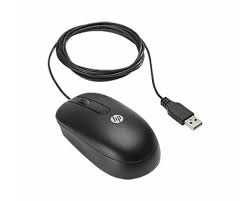 HP M10 Wired USB Mouse – Black image