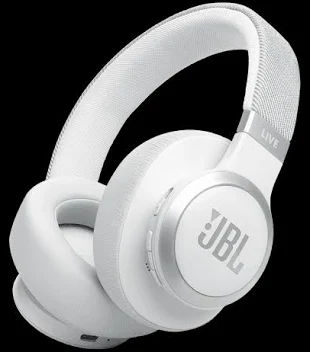 JBL LIVE 770NC wireless headphones with Noise Cancelling-White image