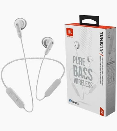 JBL Tune 215 Bluetooth Earphones -White image