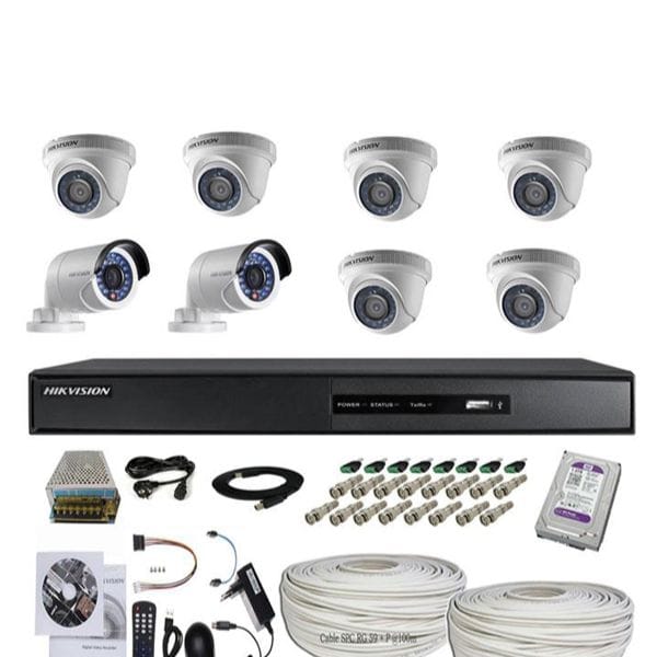HIkvision 8 Channel Full Package image