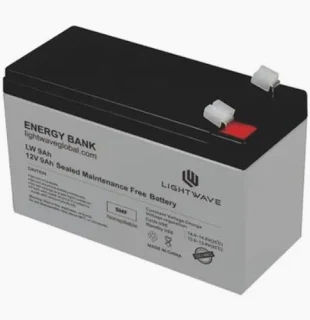 Lightwave 12V 7.5Ah SMF UPS High Performance Battery  image
