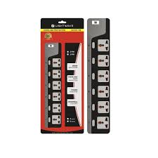 Lightwave 6-Way 3m Surge-Protected Extension Socket image