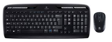 Logitech MK330 Wireless Keyboard & Mouse Combo - Black image