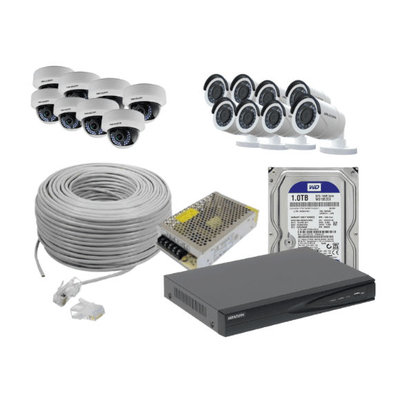 Hikvision 16 Channel NVR Full Kit