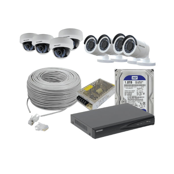 Hikvision 8 Channel NVR Full CCTV Kit image