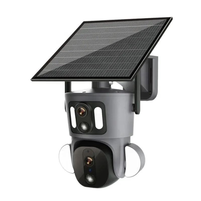 TechWiz 4MP Dual Lens Ptz Solar Camera Ubox(4G) image