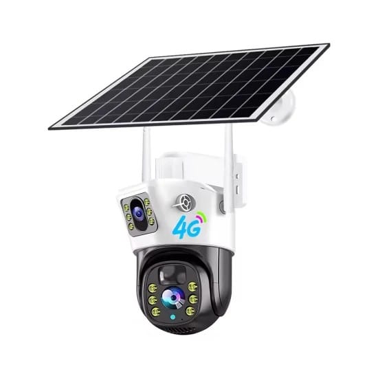 V380 TechWiz Dual Lens Solar Camera image