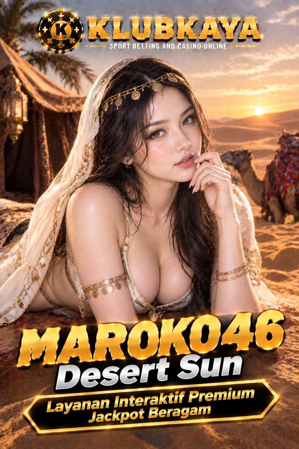 MAROKO46 太 Desert Sun Layanan Interaktif Premium Jackpot Beragam
