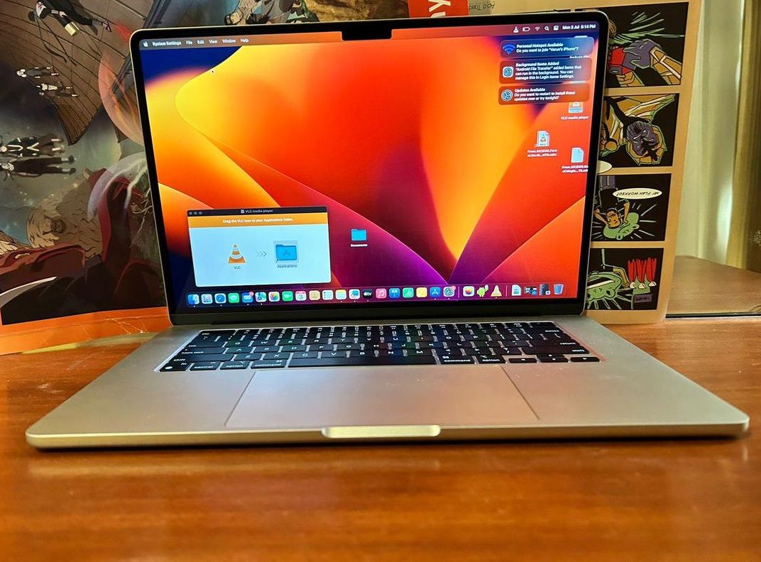 Image showing macbook air 15-inch (m2) SPVN TECH