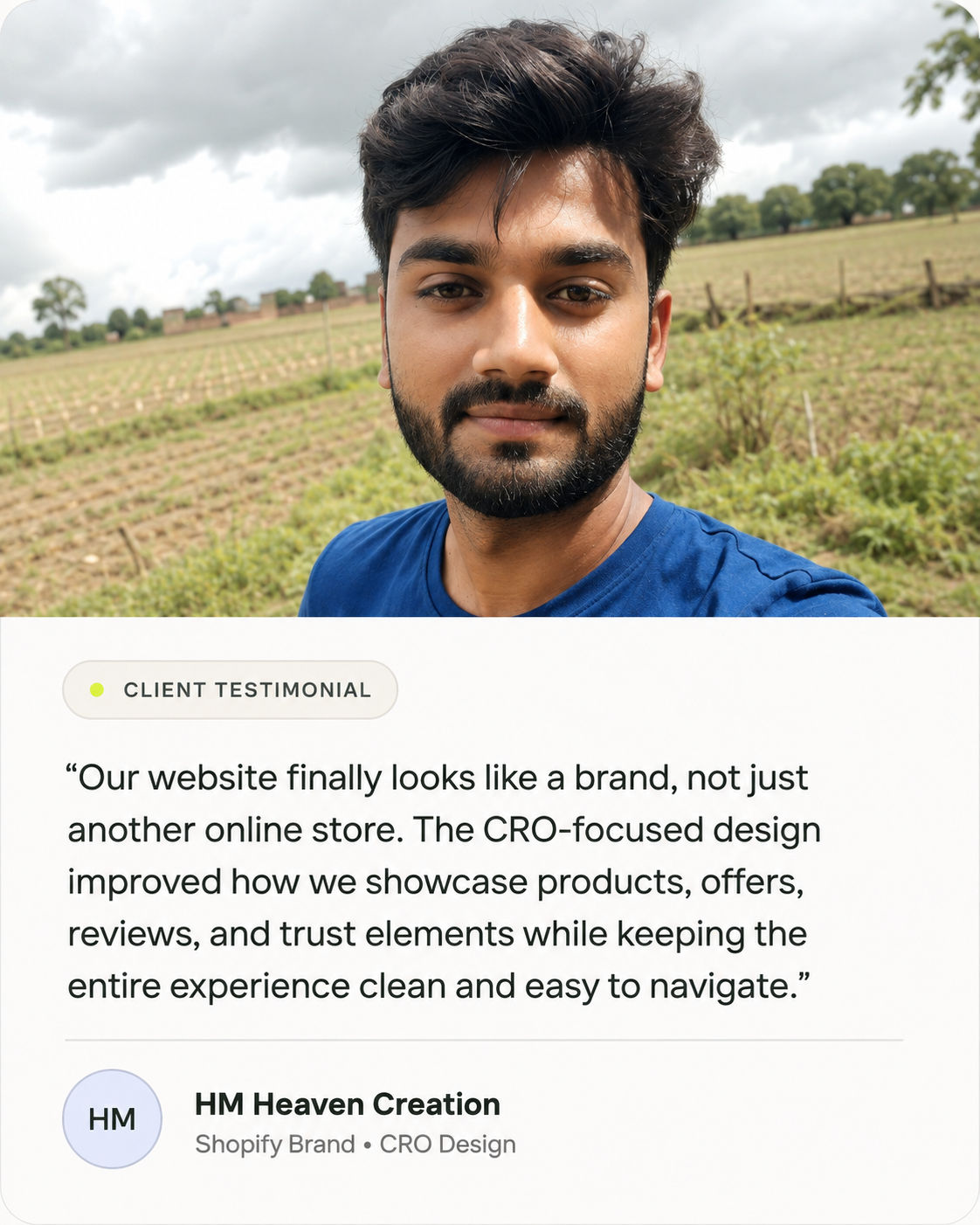 Cronix client testimonial 1