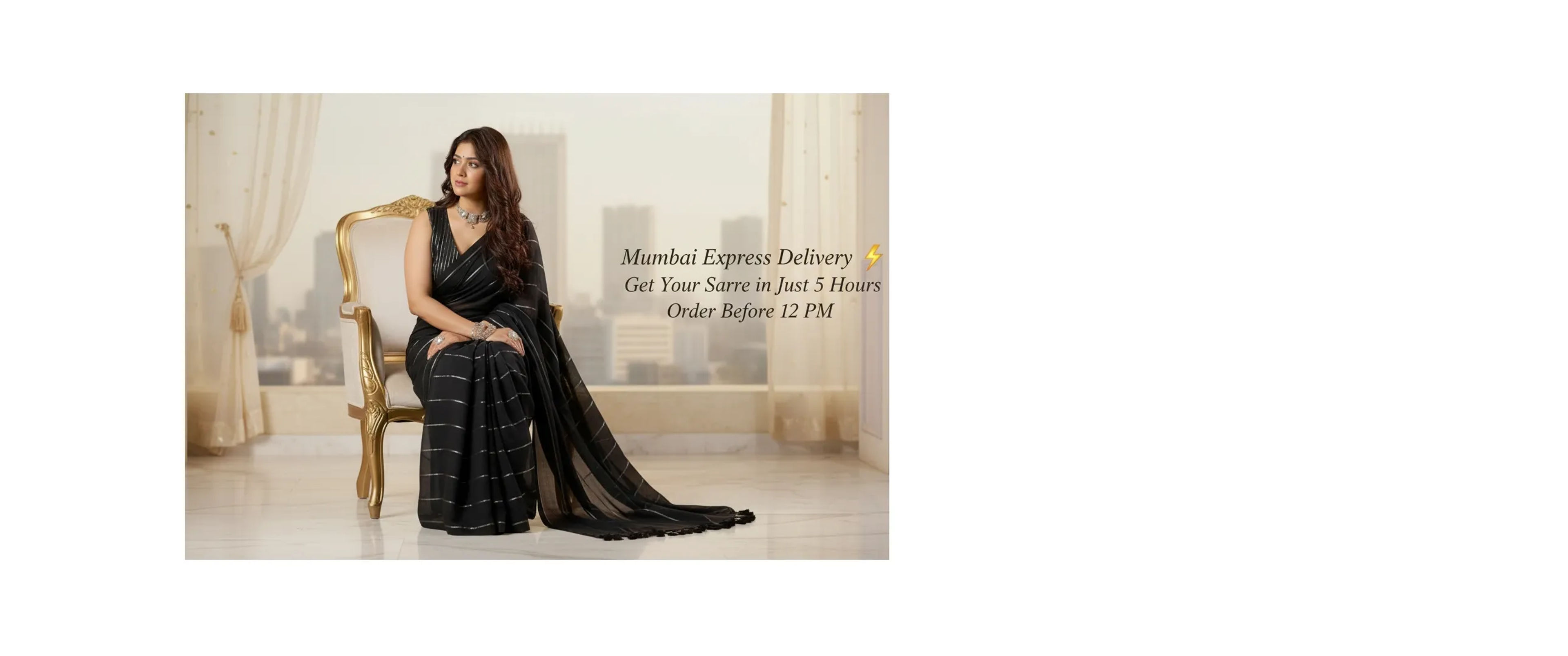 Genius Ivory Grey Premium Mul Cotton With Copper Zari Patta | By Nikunj Khatri 2025 – LuckShri