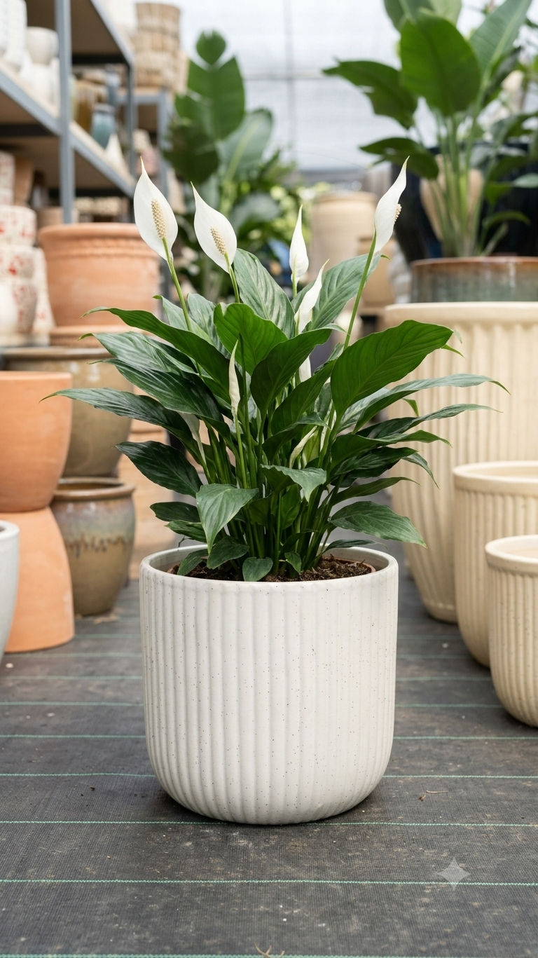 Ceramic Pot - height 10 inch