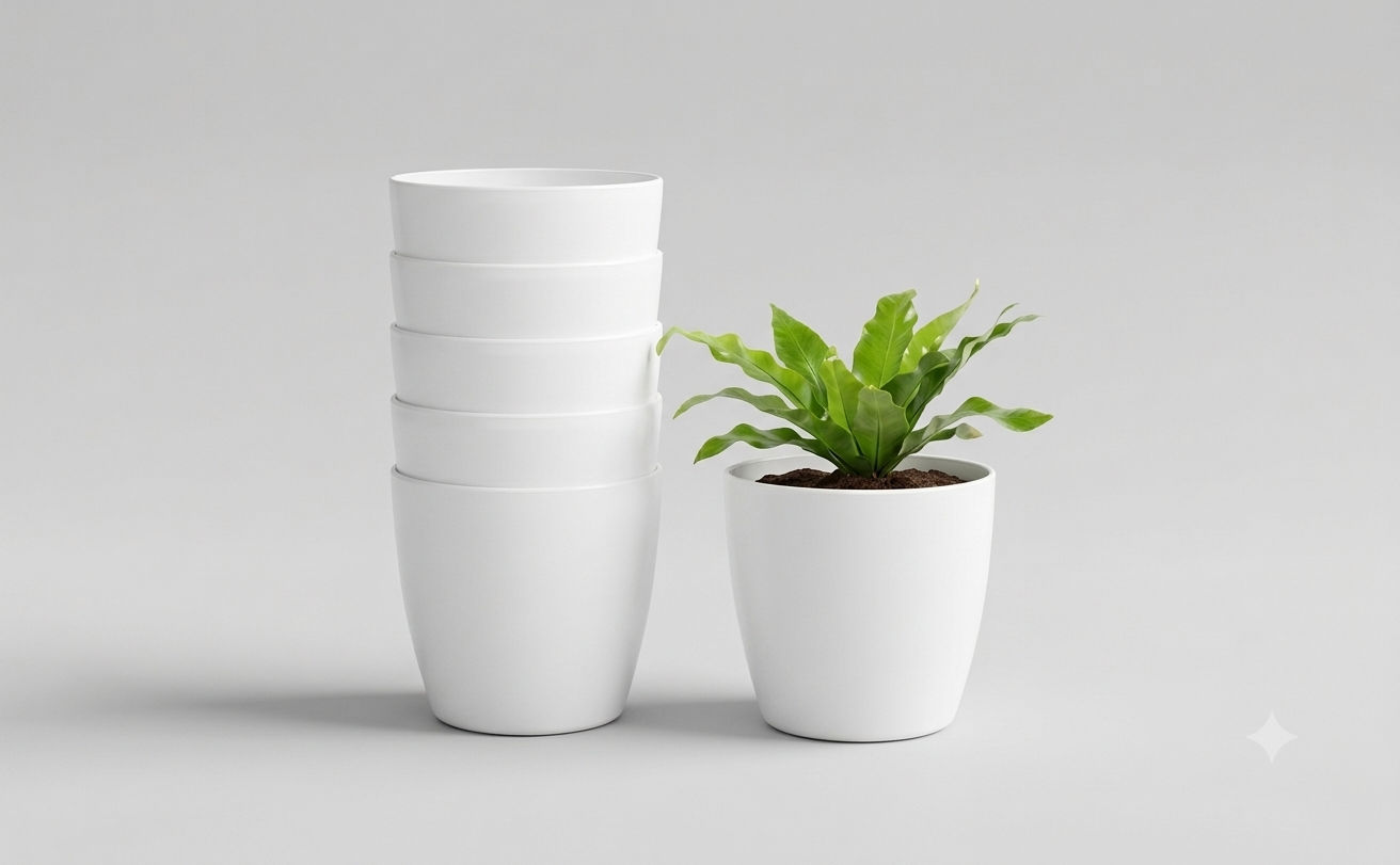 Fiber Pot - Standard, 8 inch