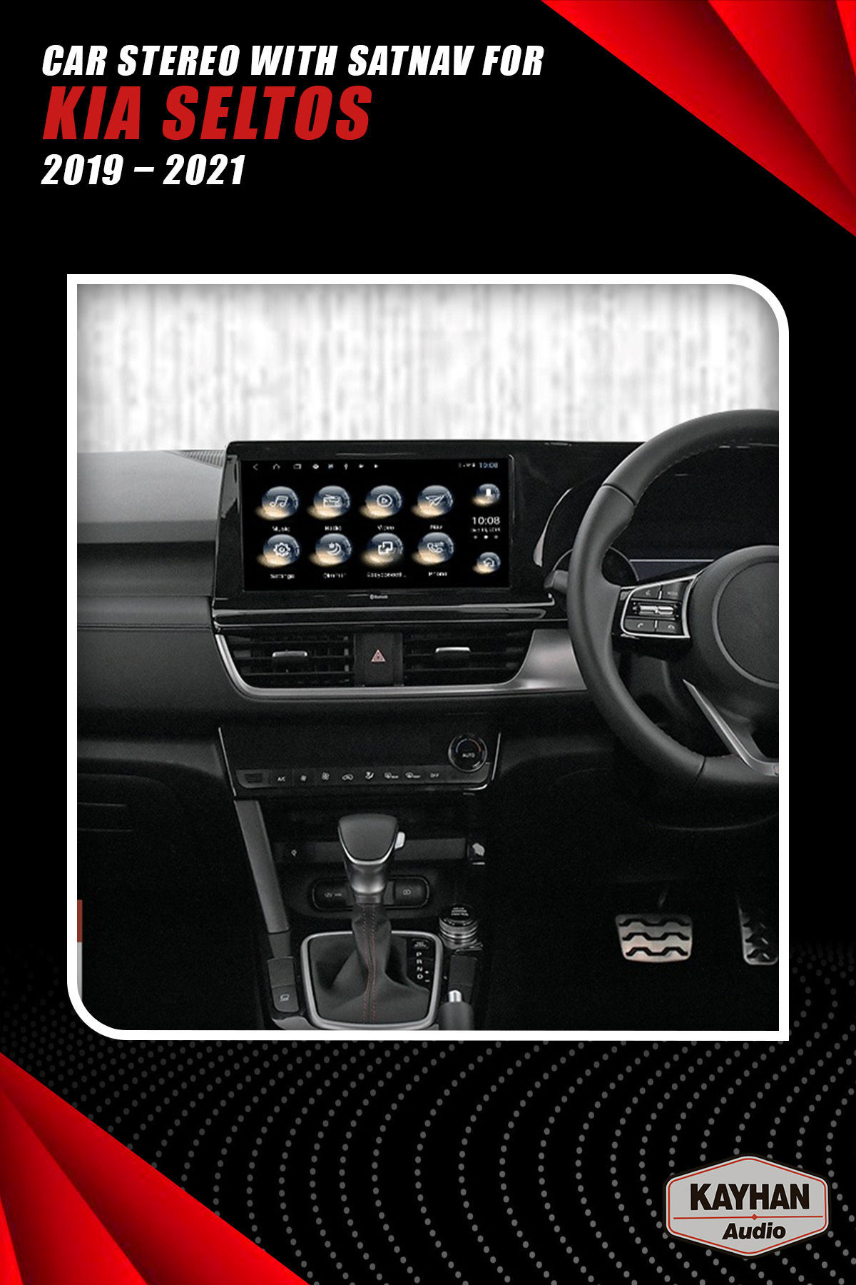 KAYHAN AUDIO Car Headrest Multimedia Player